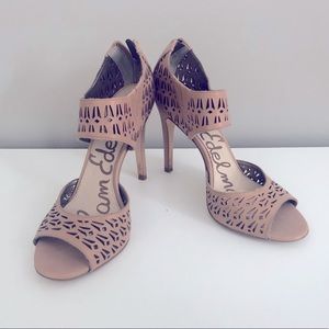 Sam Edelman Nude Heeled Sandal
